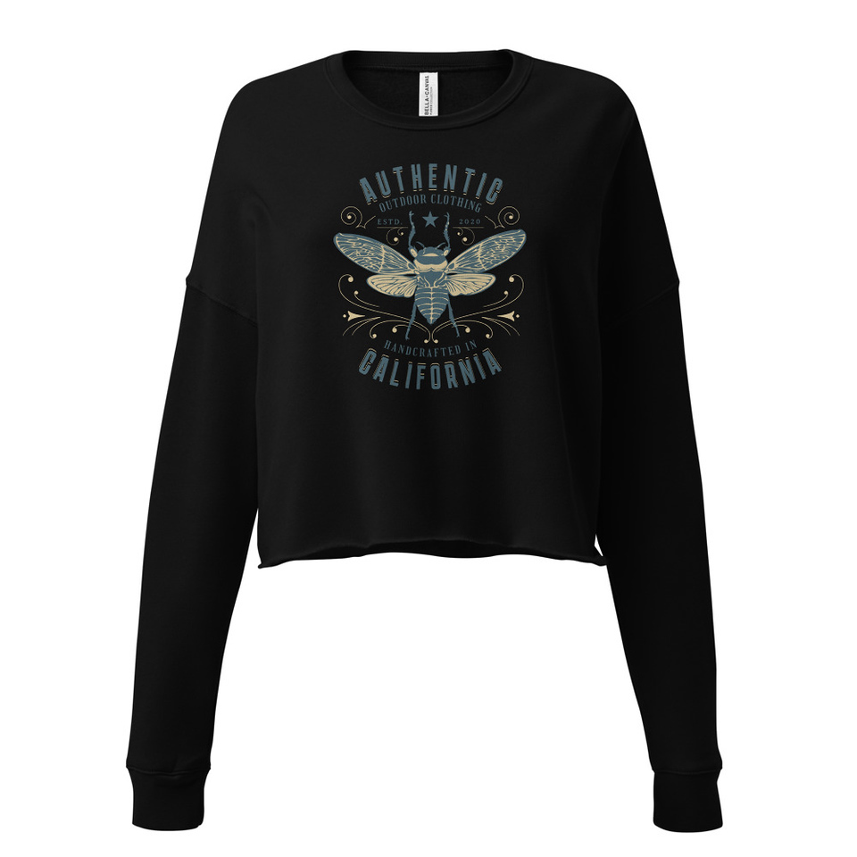 Authentic Outdoor Co. - Insect Women's Cropped Sweatshirt