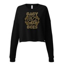 Baby Bees - Cute Insect Women's Cropped Sweatshirt