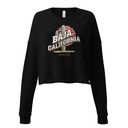 Baja Cali Mexico Women's Cropped Sweatshirt