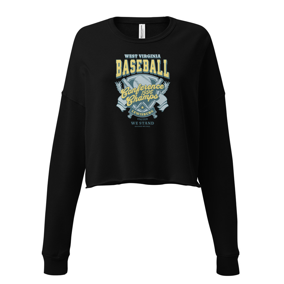 Baseball Conference Championships - Athlectic Badge Women's Cropped Sweatshirt