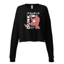Basketball Dunk Women's Cropped Sweatshirt