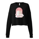 Be Mine - Cute Cat Couple Women's Cropped Sweatshirt