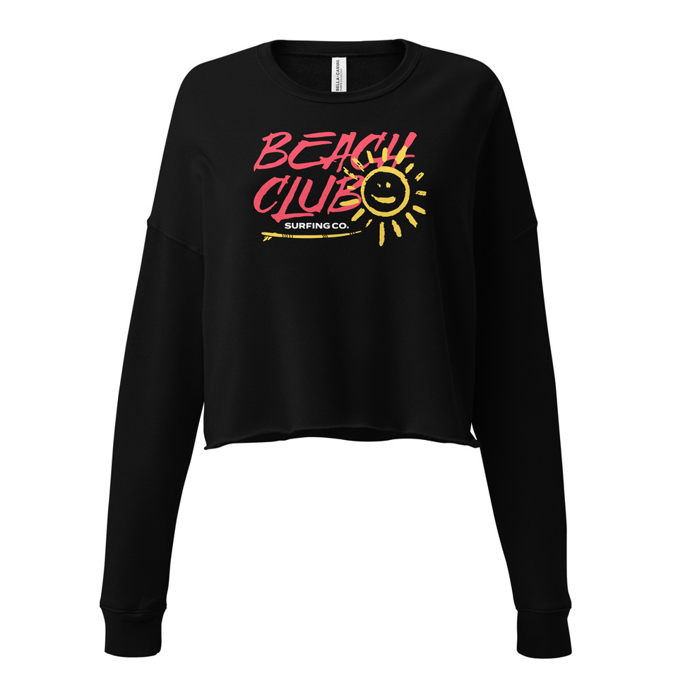 Beach Club Women's Cropped Sweatshirt