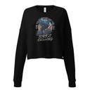 Birds Chirping Women's Cropped Sweatshirt