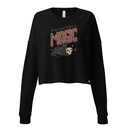 Black Cat Magic Women's Cropped Sweatshirt