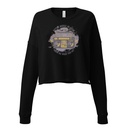 Boombox Music Player - Retro Women's Cropped Sweatshirt