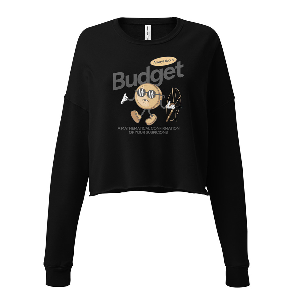 Budget Women's Cropped Sweatshirt