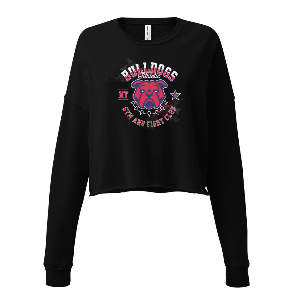 Bulldogs Athletic - Sports Apparel Women's Cropped Sweatshirt