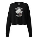 CAFFEINE GASOLINE Women's Cropped Sweatshirt