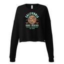 California Surf Riders - Beach Women's Cropped Sweatshirt