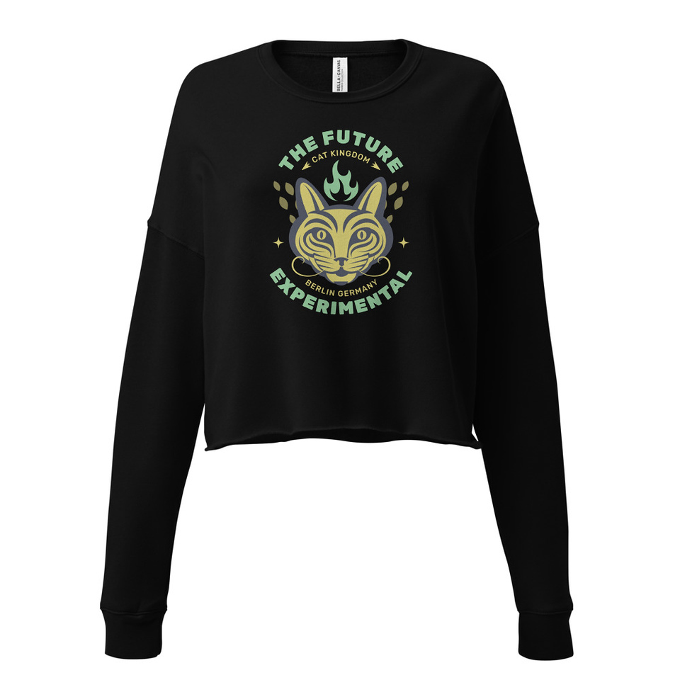 Cat Kingdom Berlin - Animal Women's Cropped Sweatshirt