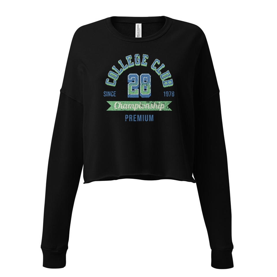 CC 28 Women's Cropped Sweatshirt