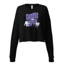 Choose Happy (2) Women's Cropped Sweatshirt