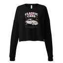 Classic Cars Women's Cropped Sweatshirt