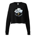 Cloud Whisperer - Rainy Weather Women's Cropped Sweatshirt