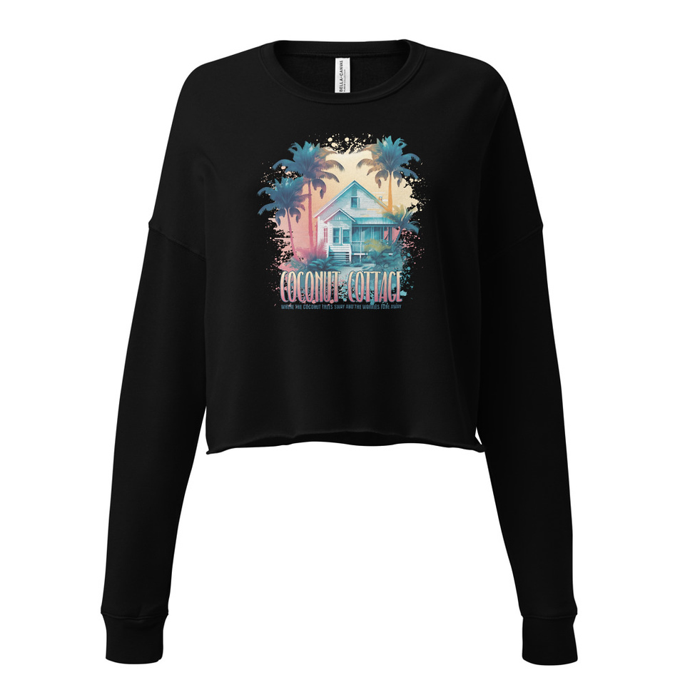 Coconut Cottage Women's Cropped Sweatshirt