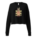 Cool Pineapple - Tropical Fruit Women's Cropped Sweatshirt