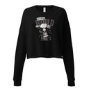 Crazy World Women's Cropped Sweatshirt