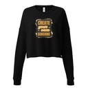 Create your own Sunshine Women's Cropped Sweatshirt