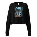 Cruise Ship Women's Cropped Sweatshirt