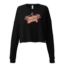 Cute Happy Ghost Women's Cropped Sweatshirt