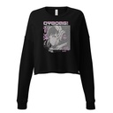 Cyborg - Y2k Style Women's Cropped Sweatshirt
