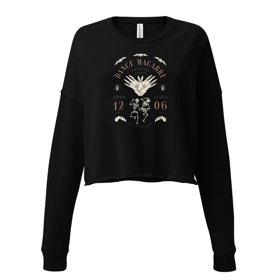 Dance Macabre - Dancing School Women's Cropped Sweatshirt