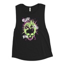 'Enjoy Your Trip' Punk Skull Women's Muscle Tank