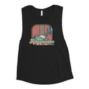 Albuquerque - Retro Hot Air Baloon Women's Muscle Tank