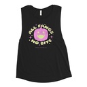 All Fangs No Bite - Halloween Women's Muscle Tank