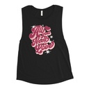 All You Need is Love - Retro Valentines Day Women's Muscle Tank