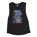 American Biker for Life Women's Muscle Tank