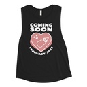 Baby Announcement - Feeding Bottle Women's Muscle Tank