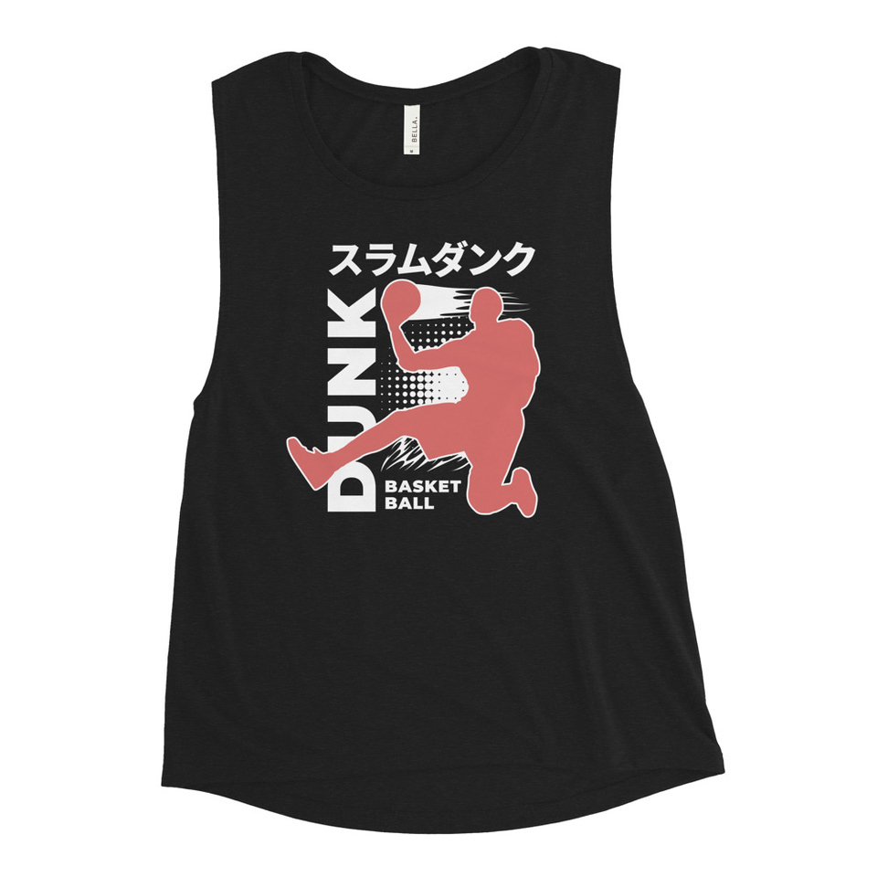 Basketball Dunk Women's Muscle Tank