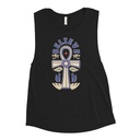Believe  - Faith Symbol Women's Muscle Tank