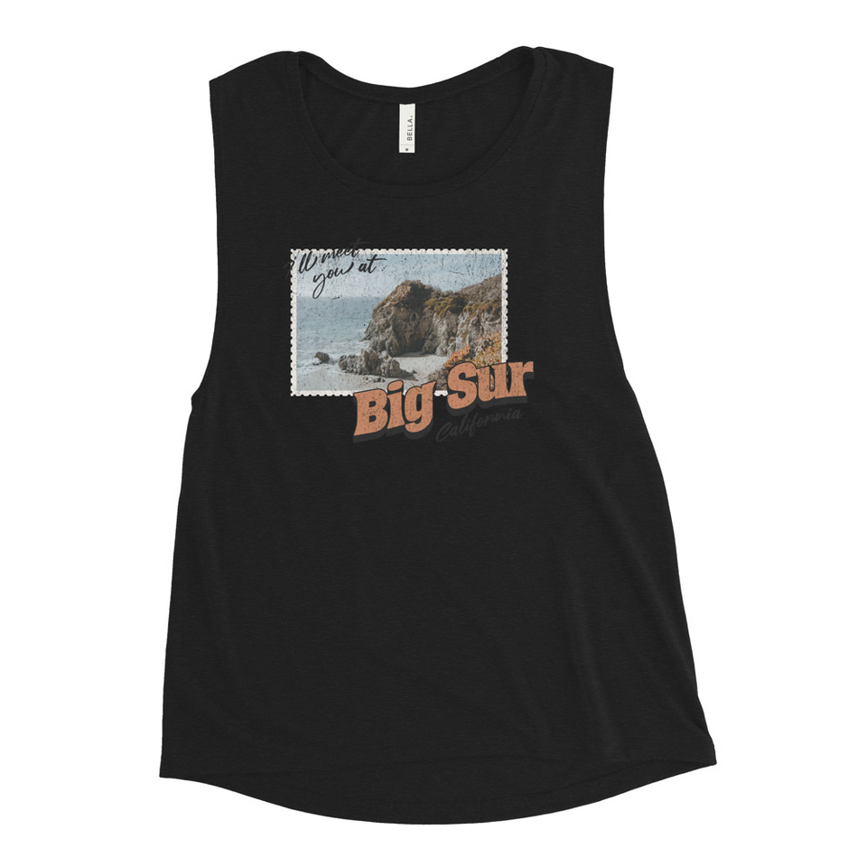 Big Sur, Cali Women's Muscle Tank