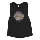 Boombox Music Player - Retro Women's Muscle Tank