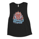 Born to be Wild - Tiger Women's Muscle Tank