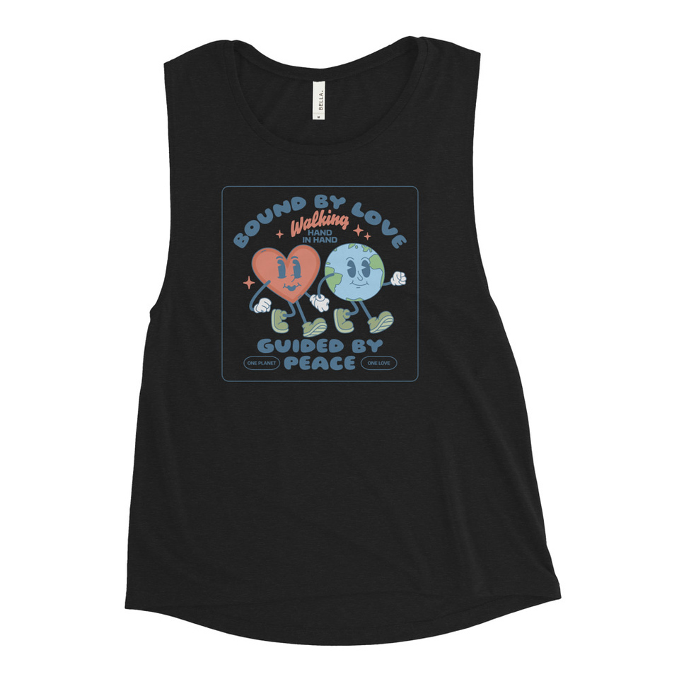 BOUND BY LOVE Women's Muscle Tank
