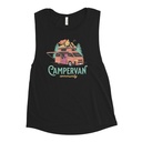 Campervan Community - Outdoor Adventure Women's Muscle Tank