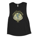 Capitalism - Earth Women's Muscle Tank