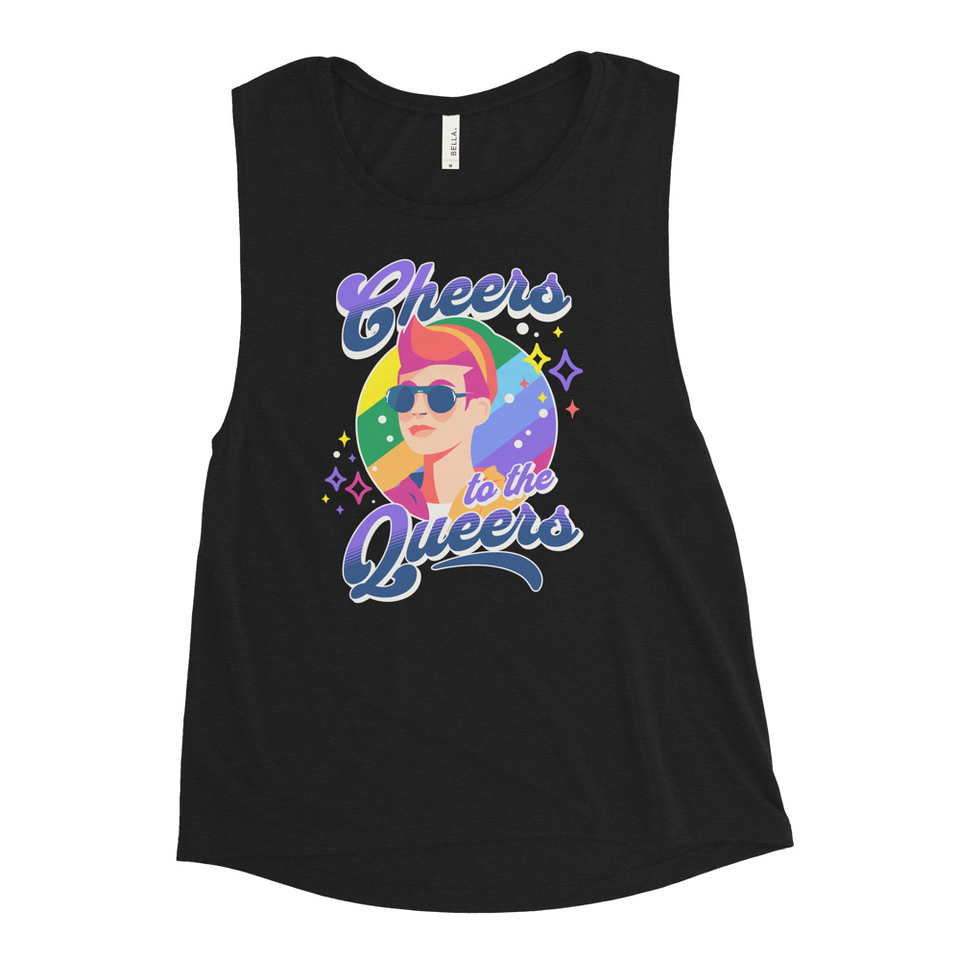 Cheers to the Queers Women's Muscle Tank