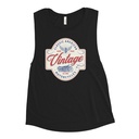 Classic American Motorcyles - Vintage Women's Muscle Tank