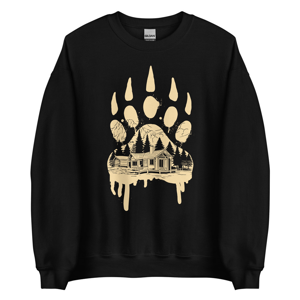 A Beary Good Home Unisex Crew Neck Sweatshirt