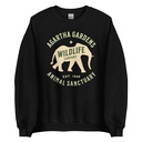Agartha Gardens Wildlife - Animal Sanctuary Unisex Crew Neck Sweatshirt