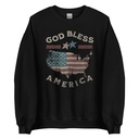 America - Land Of The Free Unisex Crew Neck Sweatshirt
