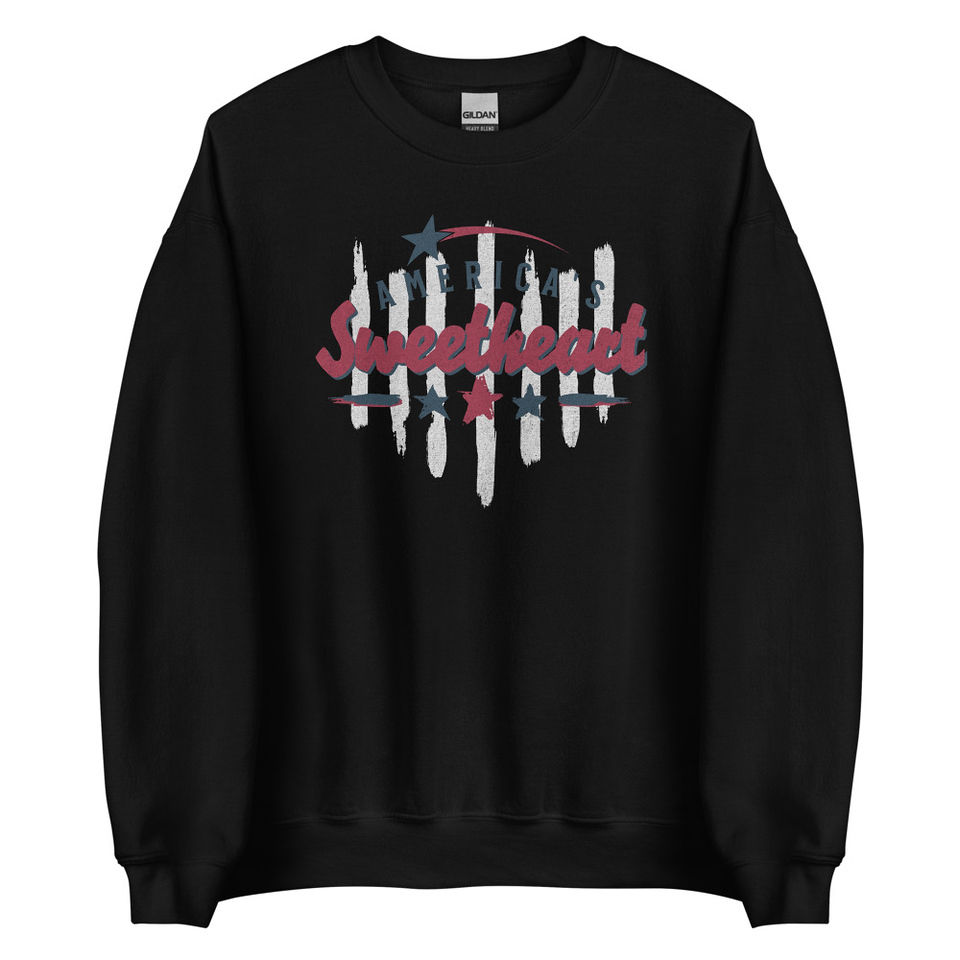 America's Sweetheart Unisex Crew Neck Sweatshirt