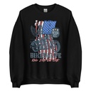 American Biker for Life Unisex Crew Neck Sweatshirt