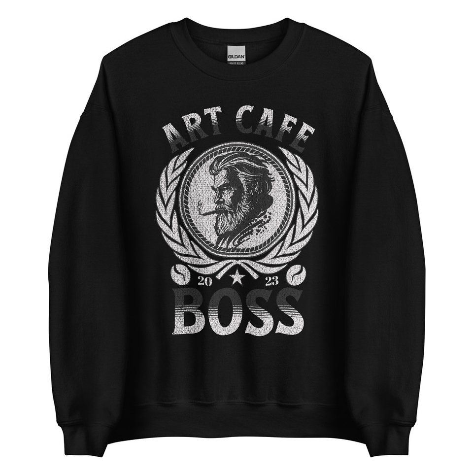 ART CAFE - BOSS Unisex Crew Neck Sweatshirt