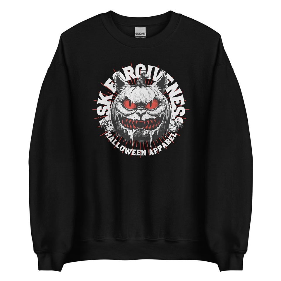 Ask Forgiveness Unisex Crew Neck Sweatshirt